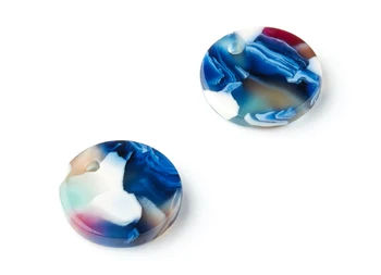 

Acetate Acrylic Earring Charms - Acetate Acrylic Earrings With 1 Hole - Jewelry Making - 6Pcs/Lot - 14.5x2.5mm - AC1287
