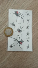 Temporary Tattoo Stickers Scorpion Tatouage Tatuajes Spider Body-Art Halloween Rocooart