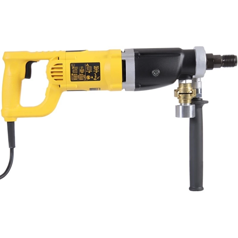Дрель для алмазного сверления DeWalt D21583K(Мощность 1910Вт, сверление в бетоне до 152 мм, кирпич 202 мм, 3 скорости
