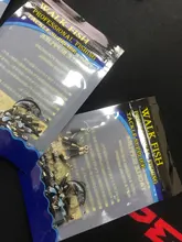 Lote de 30 unids/lote de anillos giratorios sólidos, Conector de pesca, ganchos de pesca para barco oceánico, Conector de enlace rápido