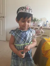 Niños Cosplay juguetes corona de fiesta de cumpleaños corona Frozen varita mágica juguetes Sofia Elsa princesa encantadora niñas niños accesorios para el pelo