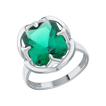 

Silver ring with nanocrystal sunlight sample 925