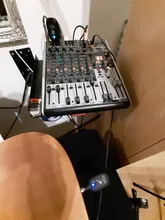 UHF-sistema inalámbrico de transmisión de guitarra, receptor inalámbrico recargable incorporado, transmisor para la guitarra