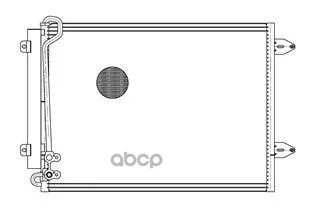 Конденсер Vw Passat 1.6-2.0fsi/1.9-2.0td 05- Luzar Lrac181c Luzar арт. LRAC181C