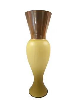

VENINI Queen's Vase large Bamboo Milkwhite Rodolfo Dordoni 51514