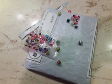 Lote de 50 unidades de cuentas luminosas de 6mm y 8mm para pesca de lubina, accesorios de pesca, accesorios de pesca