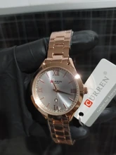 CURREN reloj de oro de las mujeres relojes de señoras creativa de las mujeres relojes de pulsera mujer reloj Relogio femenino Montre Femme