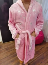 Kigurumi-Pijama de franela con capucha para niños y niñas, ropa de dormir de Animal y unicornio, bata de baño, Bata