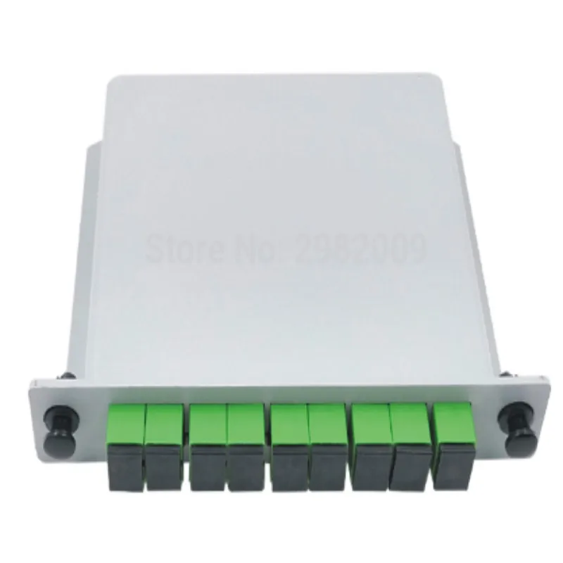10 шт. сплиттер волоконный волновод-тип Sc Apc FTTH с 1X8 1/16 SC/APC/UPC PLC плоский