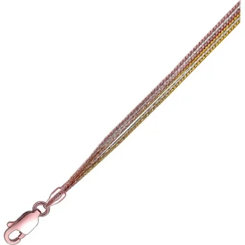 

Esthete bracelet decorative weaving from silver with gilding