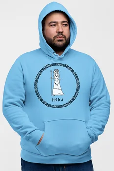 

Angemiel Wear Greek God Of Hera Blue Men 'S Hooded Sweatshirt