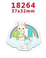 30 шт мультяшный персонаж плоское украшение из смолы PR 13965 - Цвет: 18264