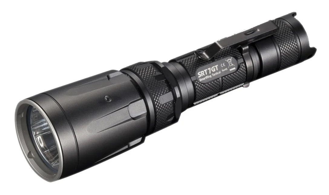 Фонарь ручной Nitecore SRT7GT Kit черный лам.:светодиод. 18650/CR123x1 | Лампы и освещение