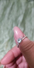 De alta calidad de Color de plata diamantes de imitación incrustaciones anillos para mujer anillo de boda regalo compromiso para mujeres envío gratuito