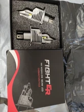 Eurs luchador Foco H4 bombillas Led coche/Faro motocicleta 72W 12V 24V 6000K Super Led H4 bombillas de faro delantero de coche lampada Led H4 8000LM