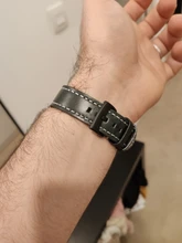 Correas de reloj de piel auténtica de estilo Vintage, accesorios de reloj, correa en 7 colores para hombre y mujer, correa de cuero de vaca