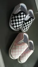 Gingham-zapatos de lona antideslizantes para bebés y niños recién nacidos, zapatillas de lona sencillas informales de 4 colores para primeros pasos, para cuna de 0 a 18m