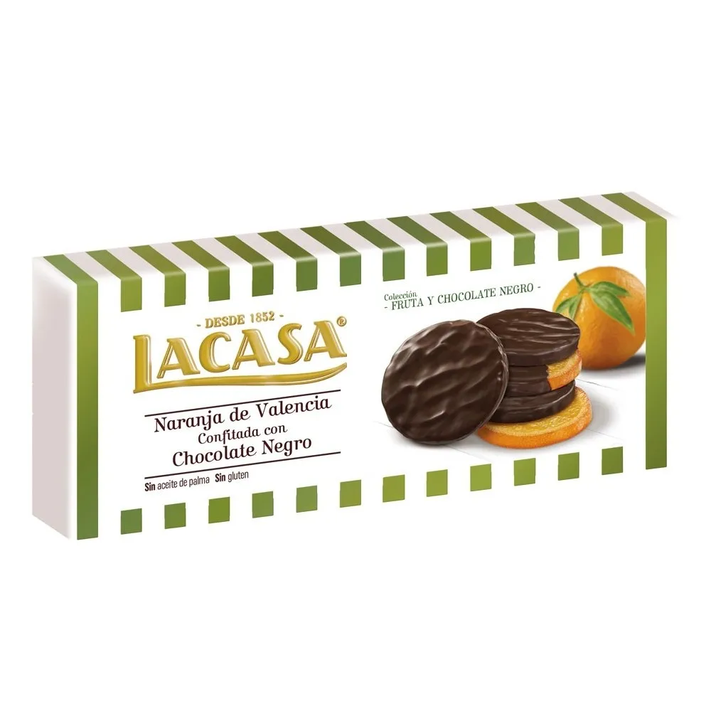 Valencia orange flavored with black Chocolate afbeelding