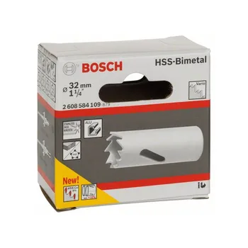 

BOSCH-Crowns HSS bimetallic standard adapters 32 mm 1 1/4