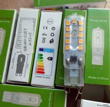 Led-Bulb Chandelier Lighting Halogen-Lamp Ac 220v 5W G4 G9 10PCS DC 20w 30w 12V Ce 2835