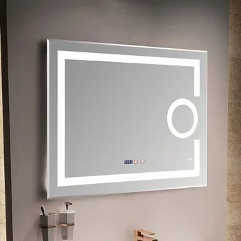

Mirror with LED light Melana 8060 heating/clock/cosmet. Mirror (mln-led091)