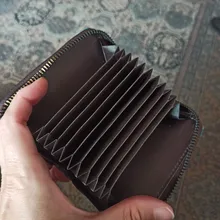 Tarjetero de piel sintética para mujer, Cartera de 9 Bits/10 Bits + 2 posiciones grandes con cremallera, Tarjetero con personajes bonitos