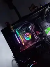 CPU Cooler Radiator Heatsink Computer Pc Water-Cooling Darkflash Integrated RGB /AM4