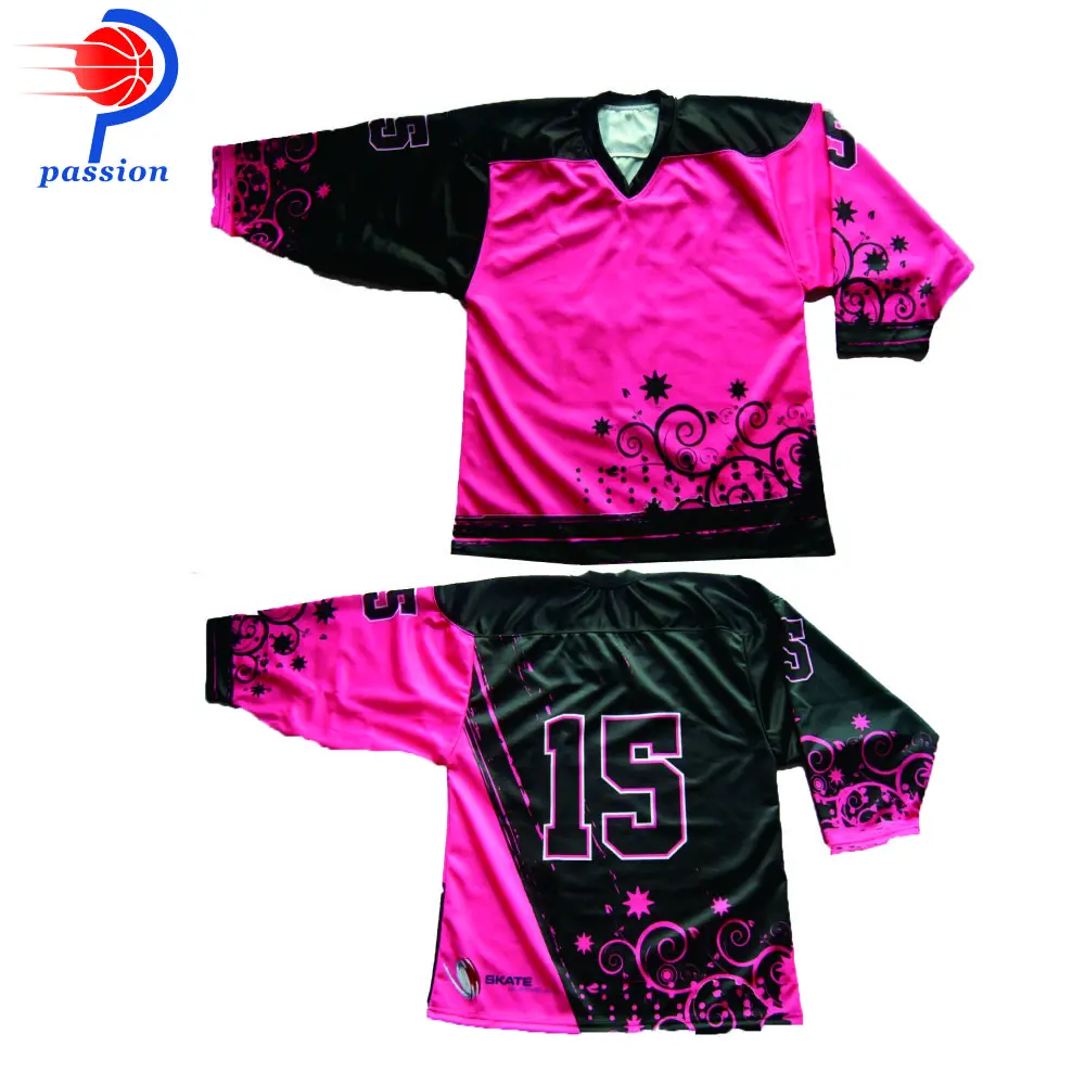 Хоккейные майки мужские черные красные с V-образным вырезом 5 шт. $35 каждого бренда