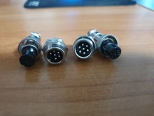 Male Connector-Plug Aviation GX12 with Cap-Lid 1set 2/3/4-/.. Circular-Socket-Plug 12mm