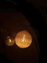 Cotton Balls Lights Lighting-Decoration Led-Fairy-Garland Leds Bedroom Holiday Christmas-Party