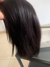 Siyo Bob corto pelucas recto brasileño pelucas de cabello humano 4x4 de cierre de encaje peluca negro mujer sacó Peluca de encaje 100% pelo Remy