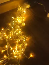 String-Lights Curtain Droop Icicle Outdoor-Decoration Christmas Garden Party 220V Drop-5m