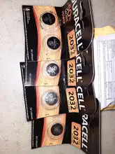 DURACELL-batería de litio Original para reloj de juguete, con Control remoto pila de botón, calculadora, 100%, DL2032 DL/CR 2032, 8 Uds.