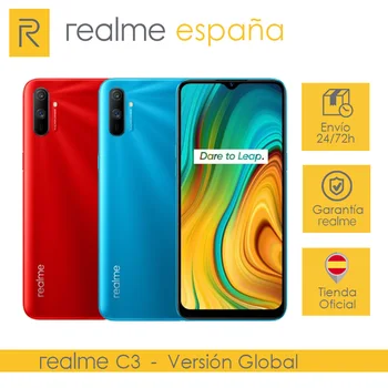 

[Global version] Realme C3 6,5 "HD + LCD 20:9 (3 hard gb 64 hard gb, mediaTek Helium G70, mini-drop, triple camara IA, loaded Versa, 5000mAh)