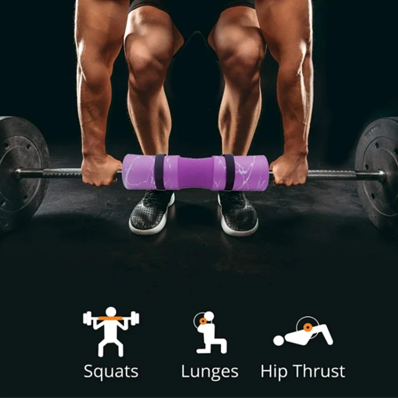 Barbell Pad Squat Pad Weight Lifting Bar Cushion Protector Neck Shoulder