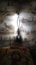 Lighting-Decoration Wall-Lamps Led-Sconce Bedside Bedroom Aisle Black Modern Minimalist