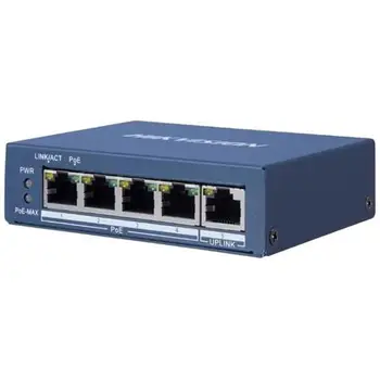 

Switch DS-3E0505P-E 4 Ethernet ports PoE 1 SFP Port