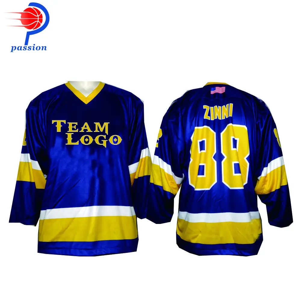 Cheap Blank Custom Team Hockey Jerseys - China Custom Team Hockey