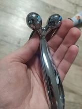 Rodillo 3D para masaje Facial, estiramiento Facial en V, belleza, estiramiento corporal de la piel, relajación, cara delgada herramienta de levantamiento Facial, instrumento masajeador zk20