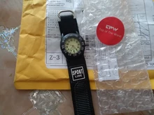Girando bisel chico de cuarzo relojes de correas de Nylon niños lindo reloj Dial giratorio número árabe