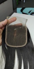 13x4 4x4 2x6 Frontal de encaje de cabello humano 100% humanos Remy Peruvian pelo cabello Natural Libre/Medio/tres malla con división de cierre