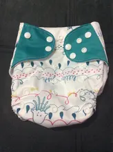 [Simfamily] 1PC reutilizable impermeable digital impreso pañal de tela para bebé uno tamaño bolsillo pañales precio al por mayor para 3-15kg