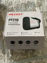 Mileseey-telémetro láser para Golf, Mini telémetro deportivo, medidor de distancia, para caza, PF210, 600M Yd