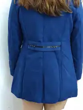 Long Coat Outerwear Slim-Fit Wool-Blend Female Autumn Winter Women Cashmere Warm Plus-Size