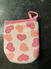 1PC bebé chico infantil de dibujos animados suave baño Baño Mitt guante de masaje ducha esponja exfoliante lavar Toalla de tela 3 colores