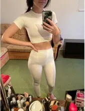 Conjunto de Yoga sin costuras para mujer, ropa de entrenamiento para gimnasio, chándal, traje deportivo de cintura alta