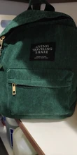 Mini mochila de pana para mujer, bolso de lona ecológico Simple, bolsas de viaje pequeñas e informales, mochila para chicas adolescentes