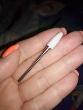 Broca de clavo de cerámica de fresado para Mill manicura máquina conjunto cortador para pedicura limas eléctricas para uñas Taladro