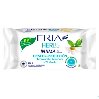 

Intimate Wet Wipes Herbs Camomille Fria (12 uds)