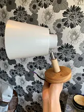 Wall-Lights Bedside Wooden Bedroom Nordic-Macaroon Modern Ce E27 for 6-Color Steering-Head